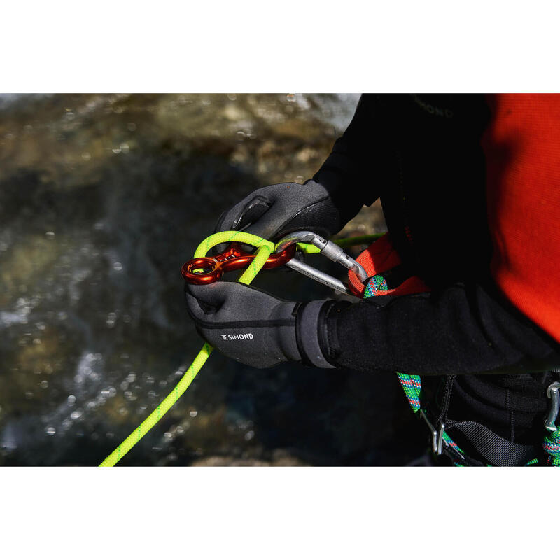 Canyoning-Neoprenhandschuhe 500 3 mm Erwachsene grau