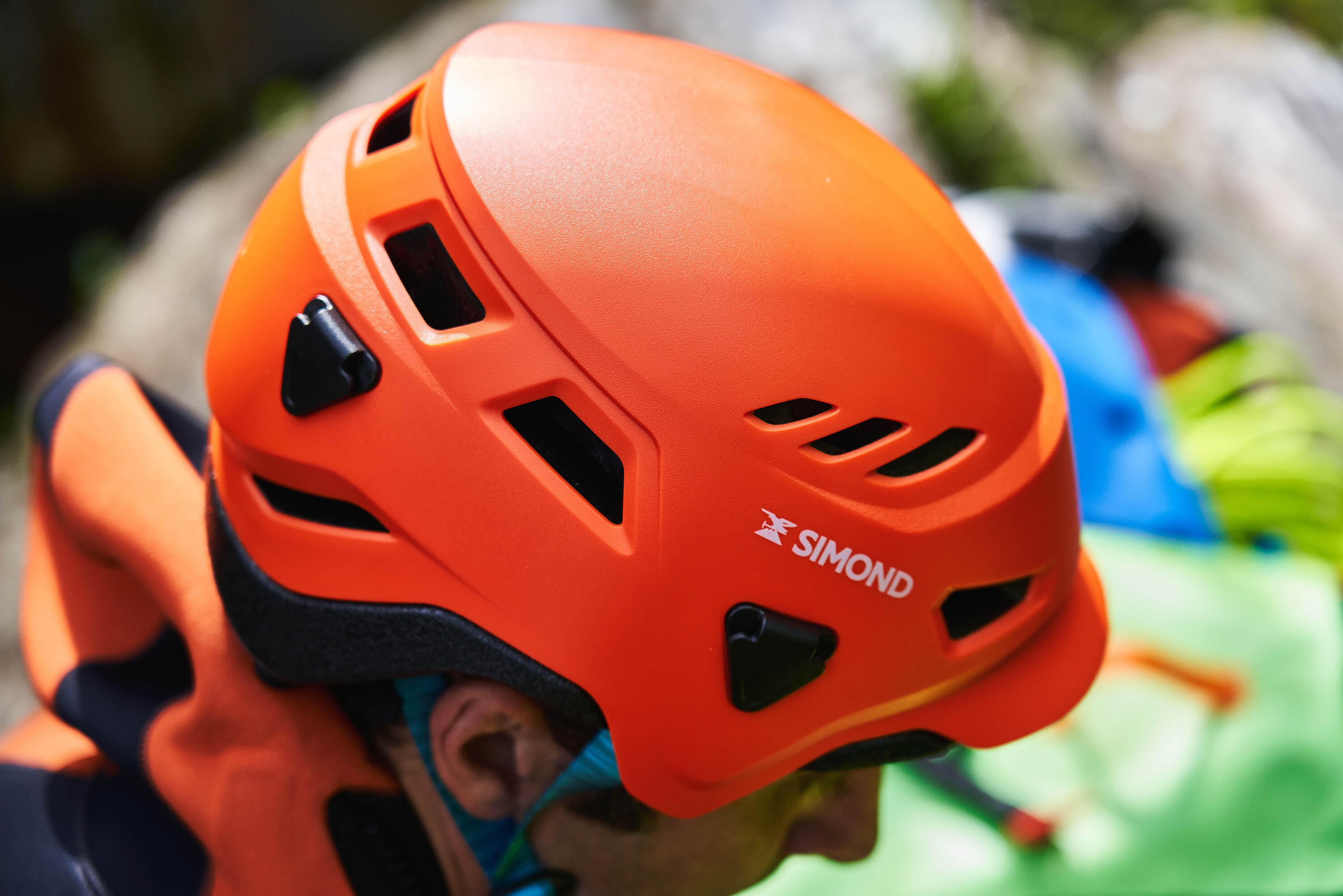 Capacete de Canyoning HEL 500 Dupla Certificação Águas bravas e montanha 8/14