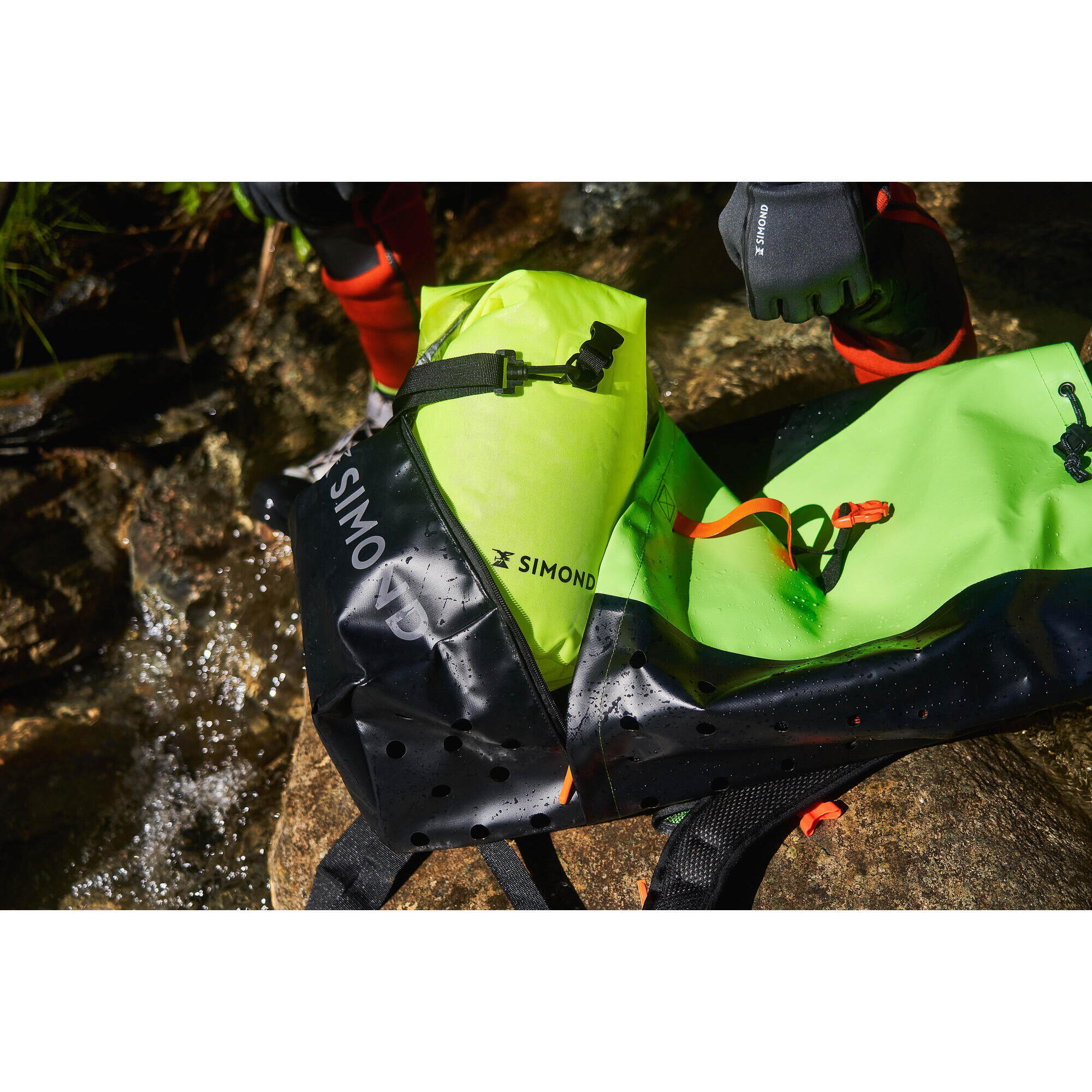 Sac tanche canyoning 10L IPX7 MK 10 SIMOND Decathlon