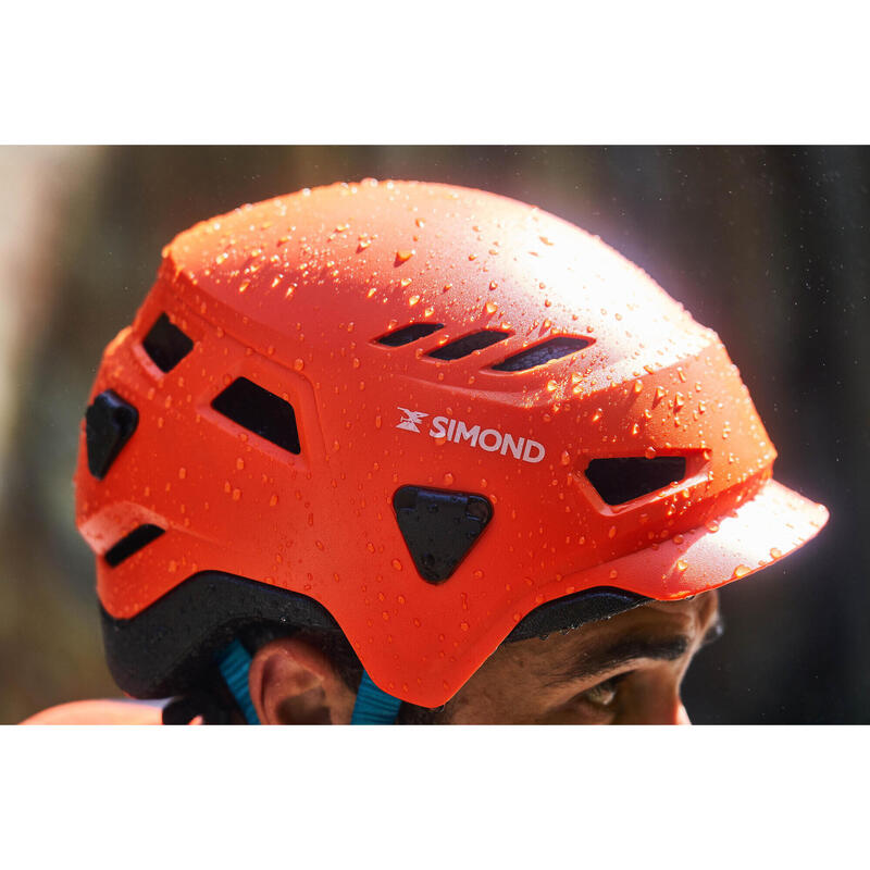 Canyoning-Helm mit Doppelnorm für Wildwasser und Bergsport - HEL 500 