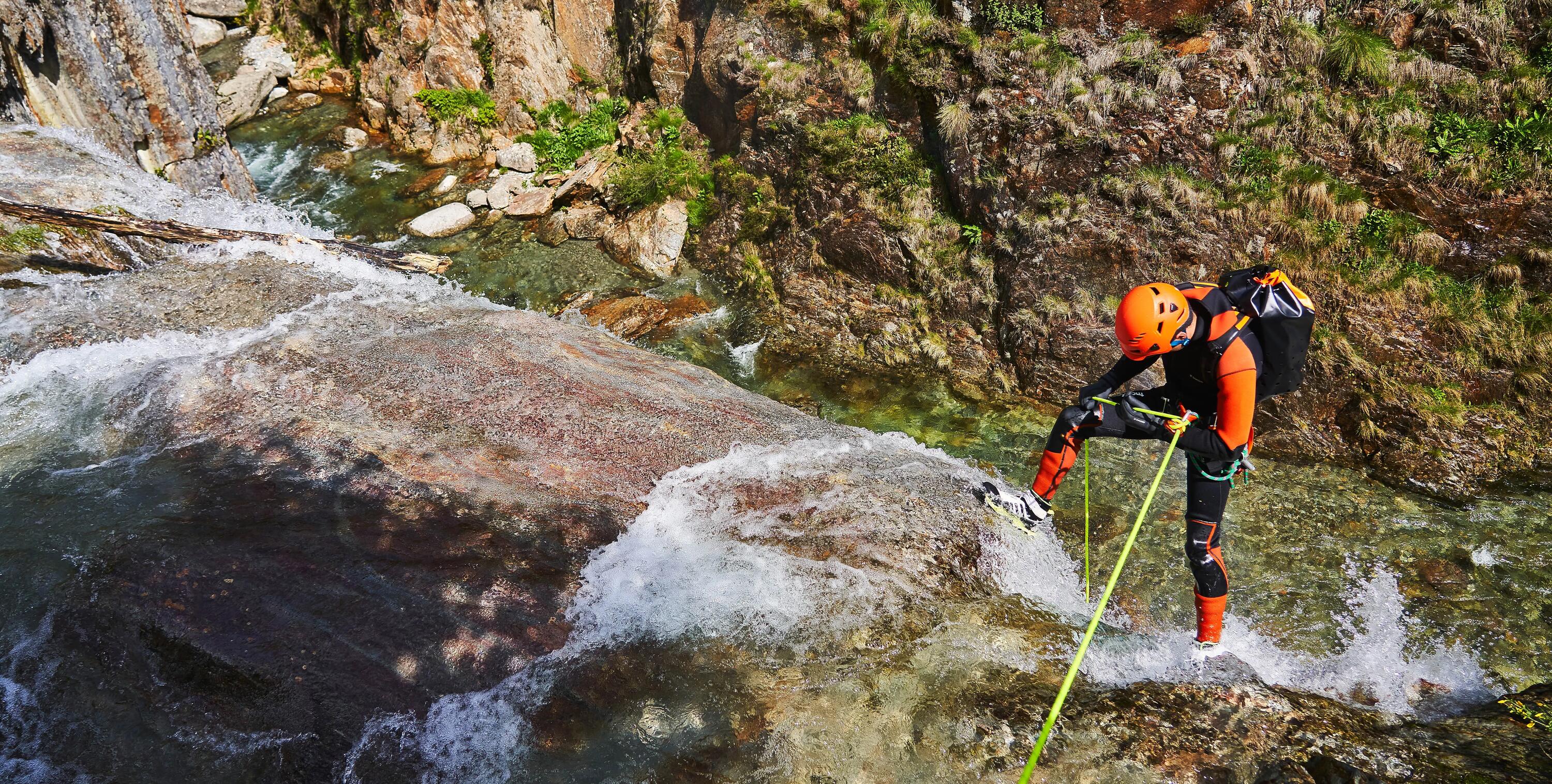 equipment canyoning