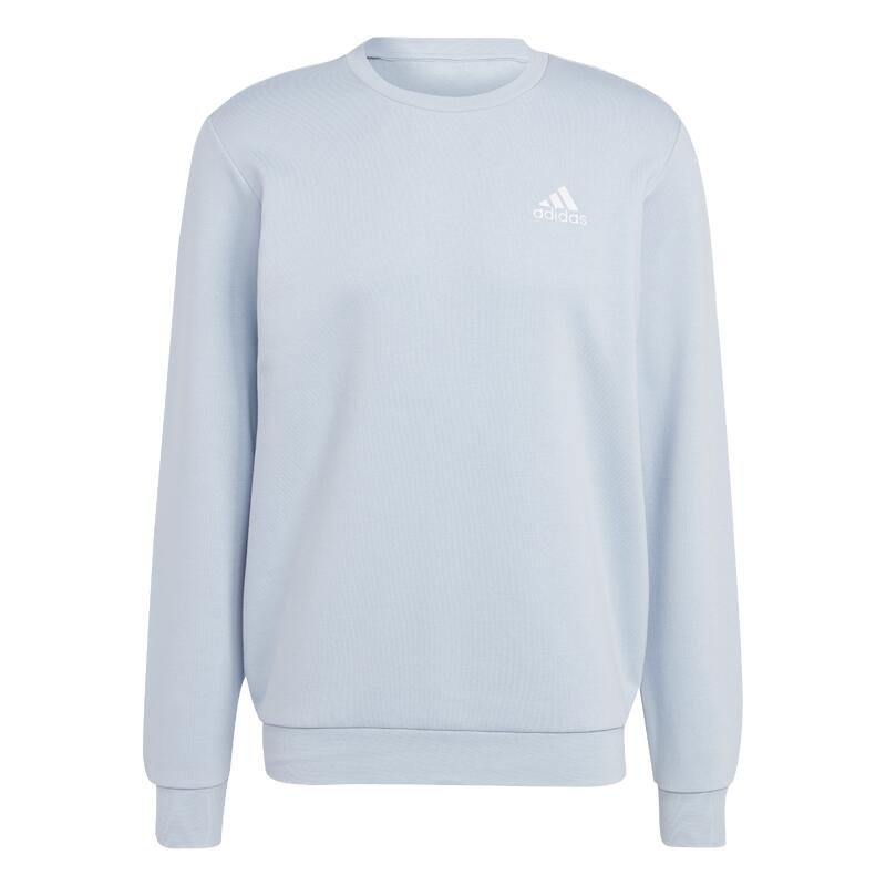 SWEAT-SHIRT DE FITNESS SOFT TRAINING ADIDAS HOMME BLEU