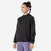 Veste coupe-vent de running Femme - KIPRUN Run 100 Wind Noire