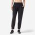 Women Running Track Pants -  Warm500 - Black
