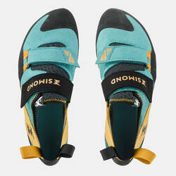 WOMEN'S CLIMBING SHOE - VERTIKA BLUE/OCHRE