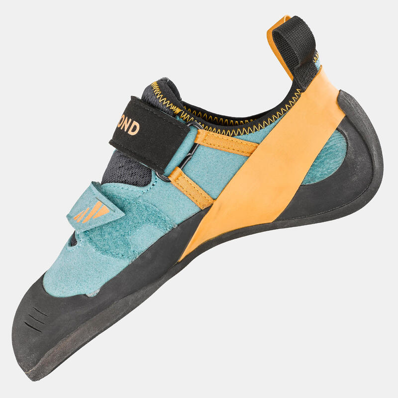 Klimschoenen voor dames Vertika blauw oker