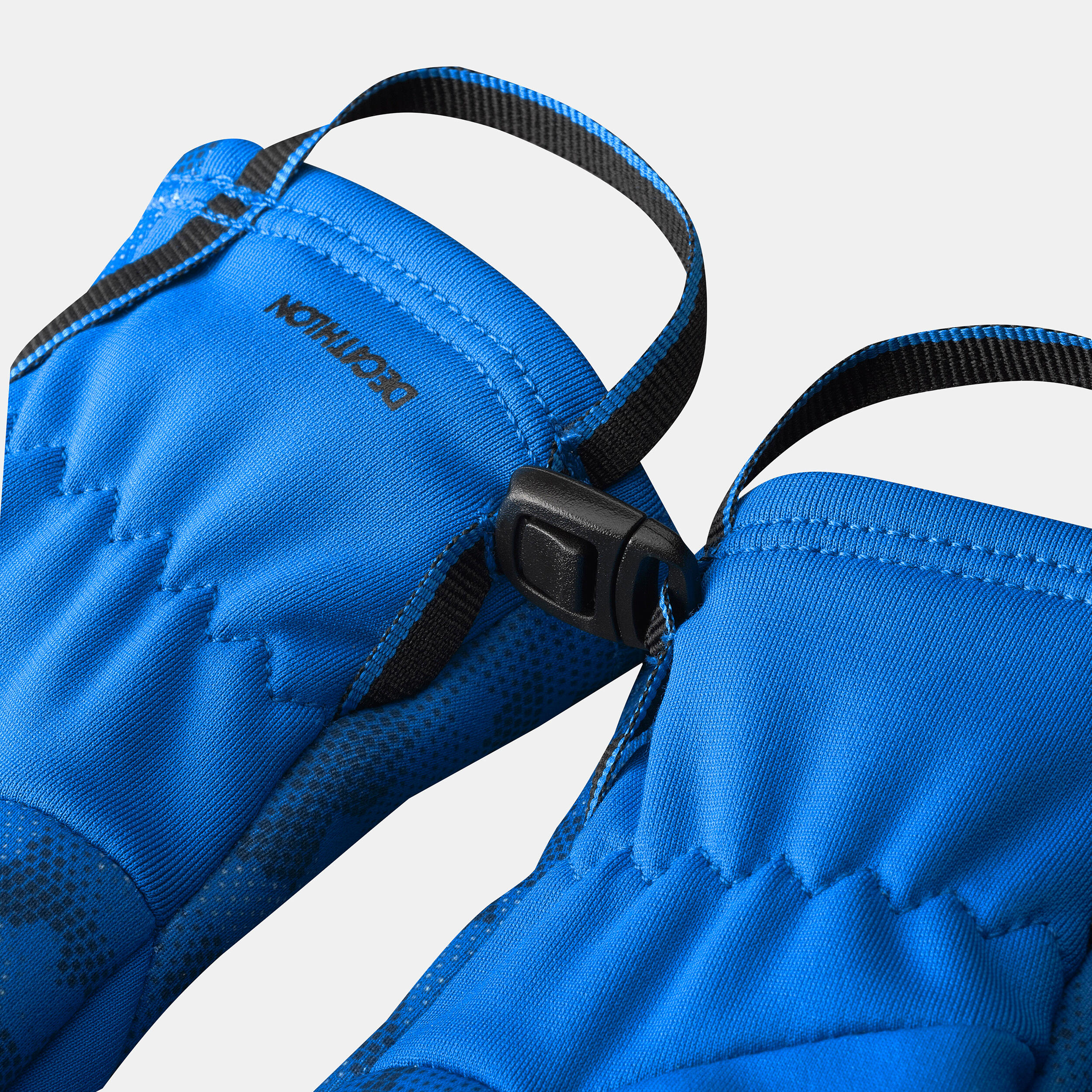 KIDS' HIKING TOUCHSCREEN COMPATIBLE GLOVES - SH500 MOUNTAIN STRETCH - AGE 6-14  3/4