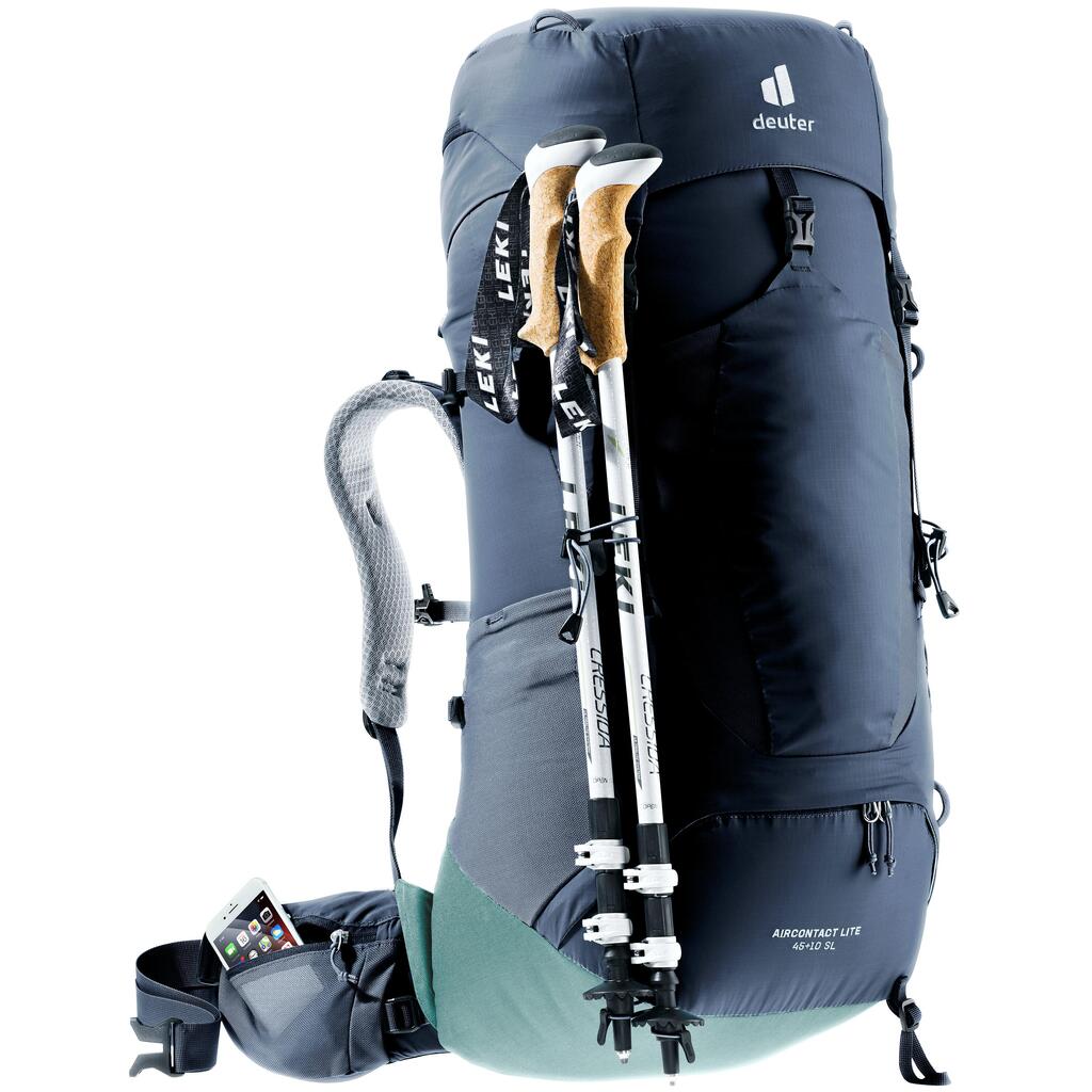 Women's Trekking Backpack 45+10L - DEUTER AIR CONTACT LITE