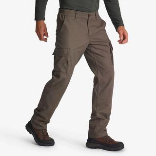 Men Tactical Cargo Trousers - Double Inseam Tear Resistance - SG520 - Brown