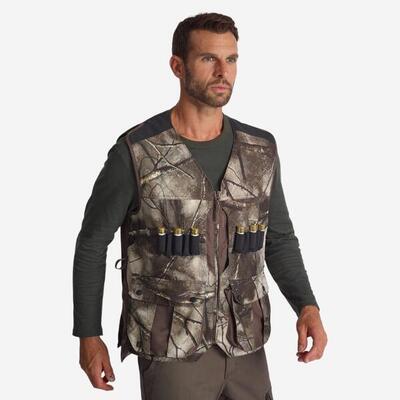 Gilet caccia 500 TREEMETIC mimetico