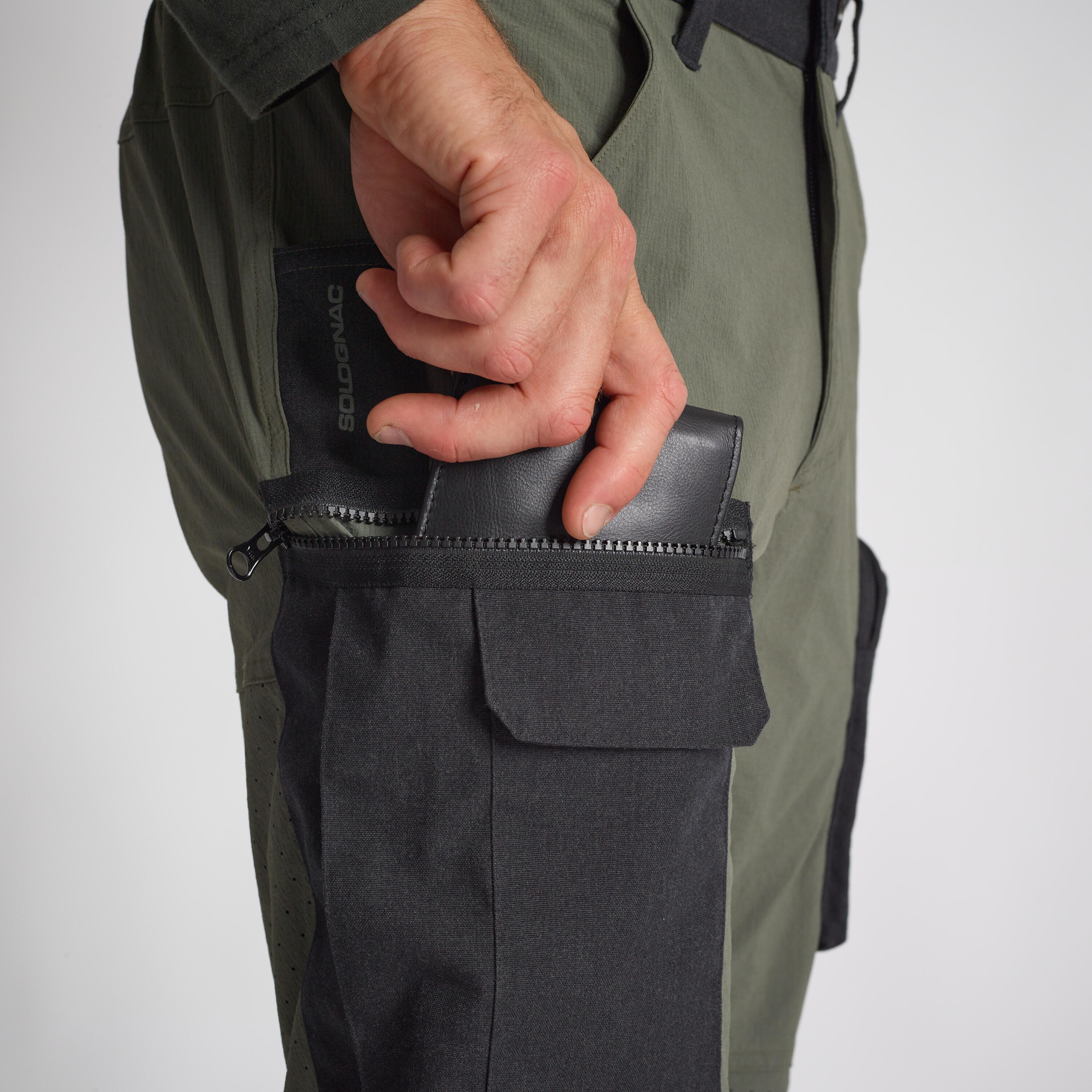 Pantaloni da caccia da uomo leggeri, resistenti e traspiranti - 900 Green