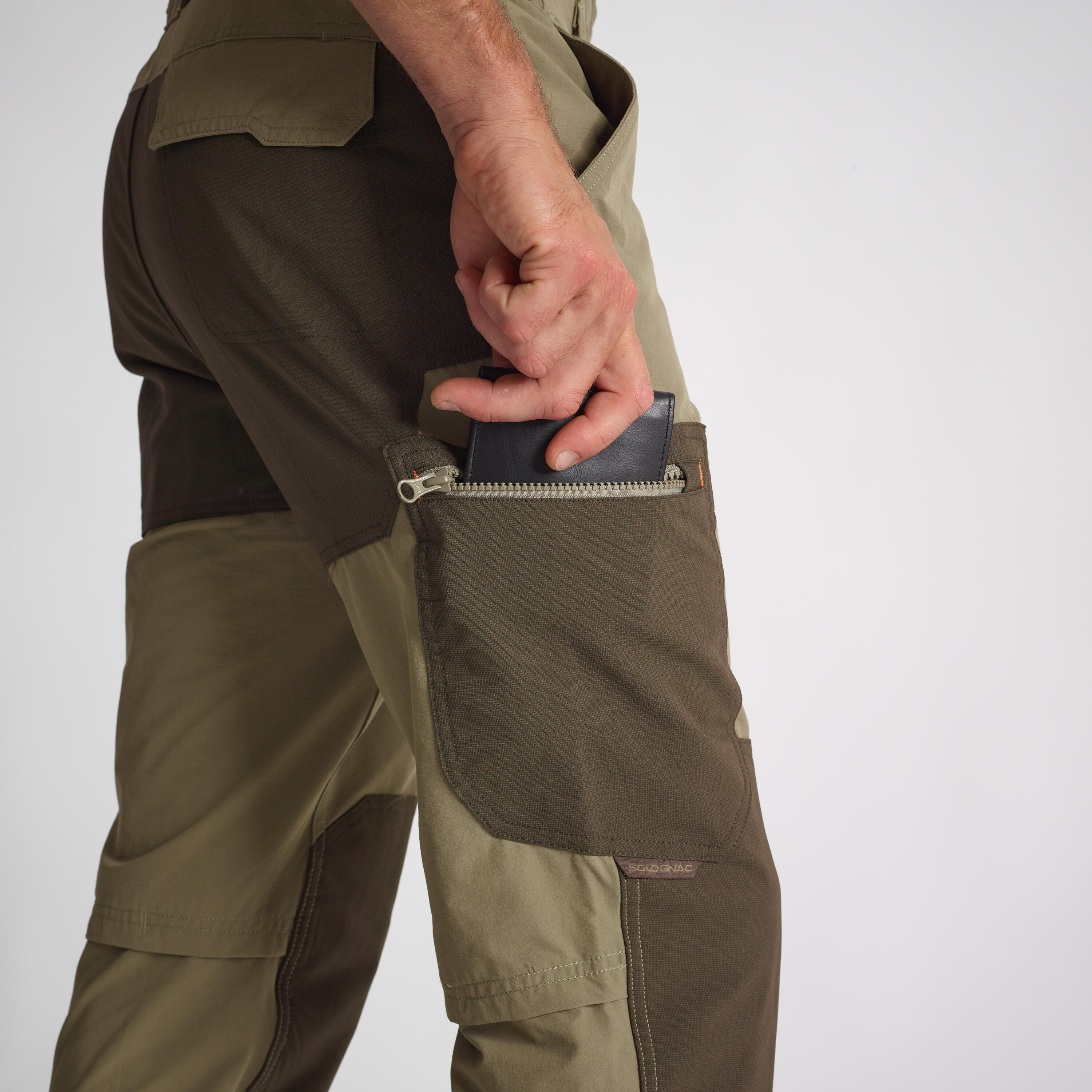 BREATHABLE AND DURABLE TROUSERS 520 GREEN 3/17