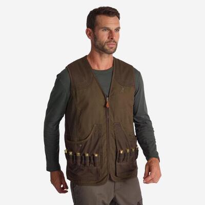 Omkeerbaar vest fluocamo / groen