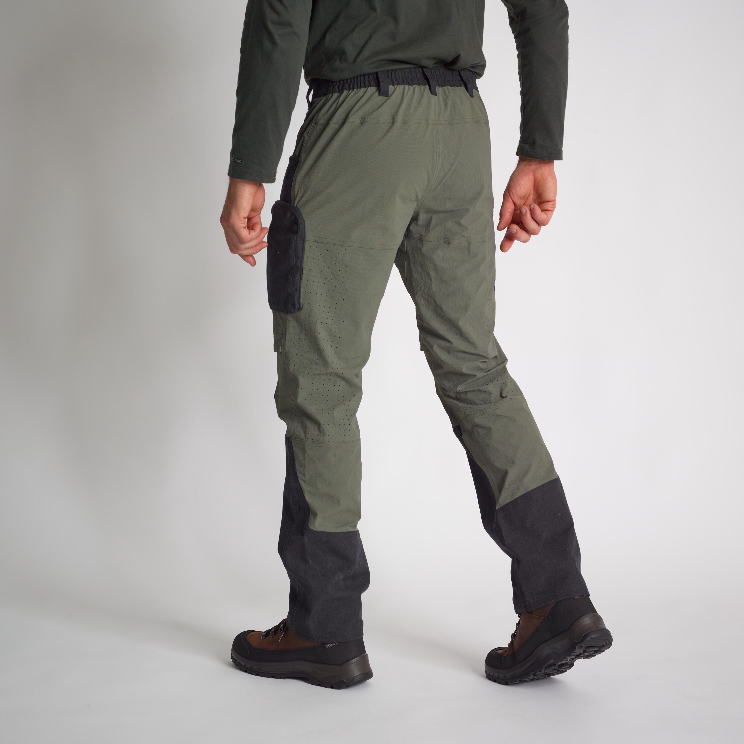 900 Lightweight Breathable Country Sport Trousers - Green 2/6