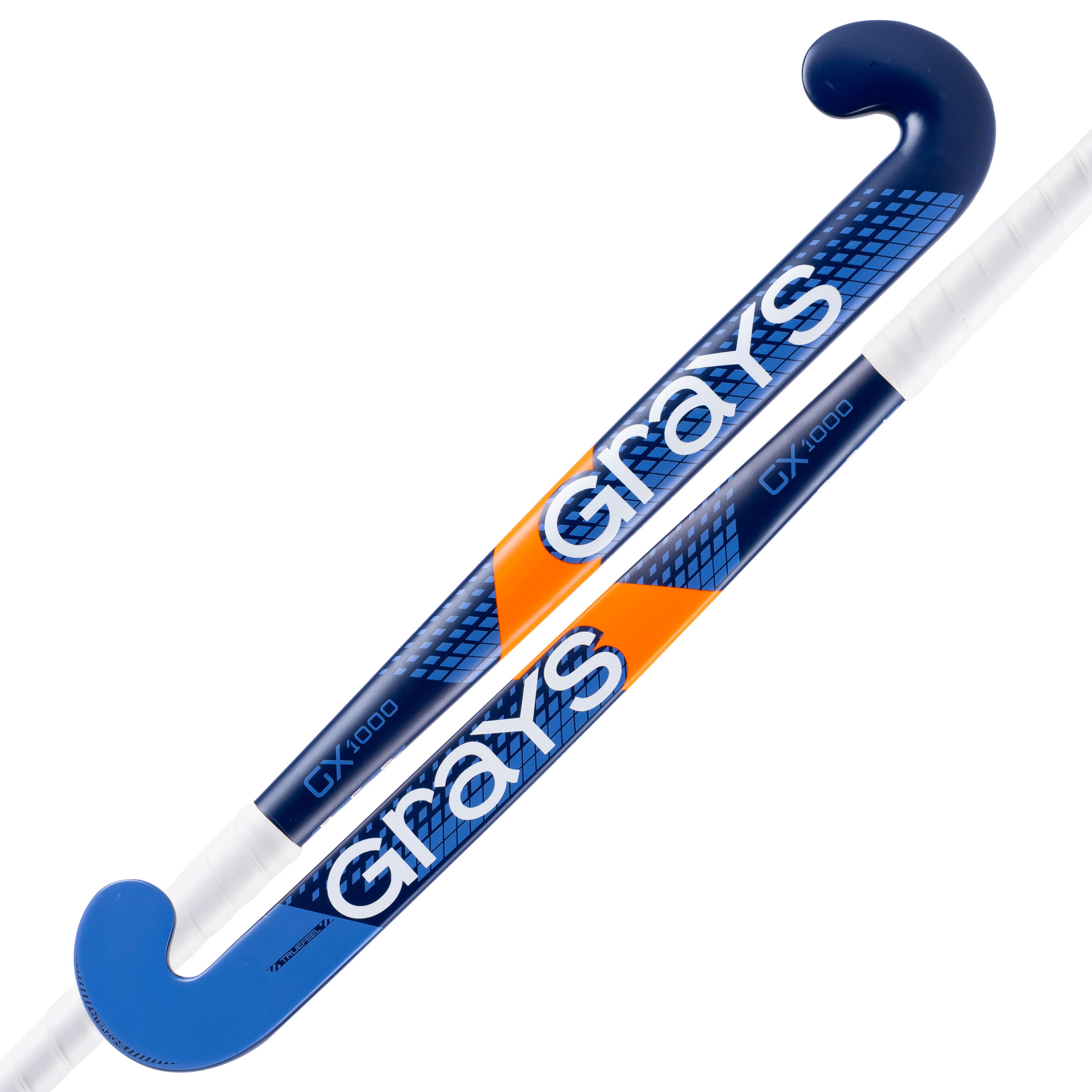 Grays GX1000 Ultrabow Blue Hockey Stick Adult 1/6