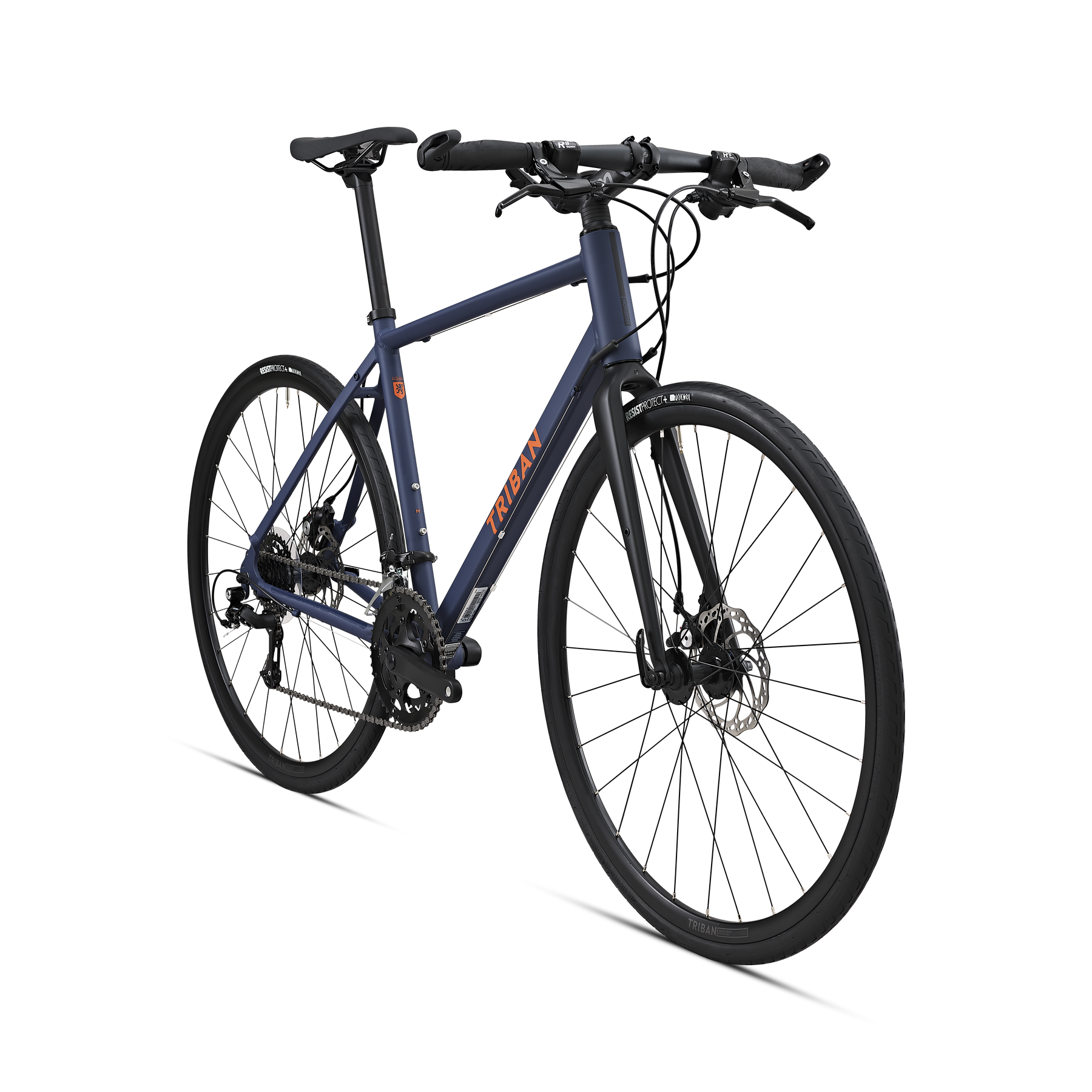 Triban RC120-as tárcsafékes kerékpár, Flat Bar