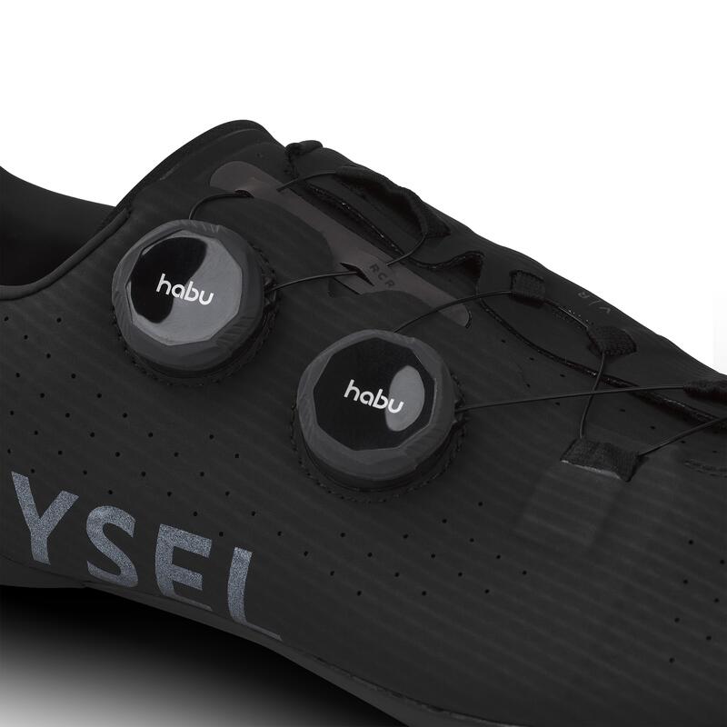 Zapatillas Ciclismo Carretera Van Rysel RCR Negro