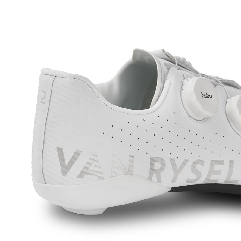 Zapatillas Ciclismo Carretera Van Rysel RCR Blanco