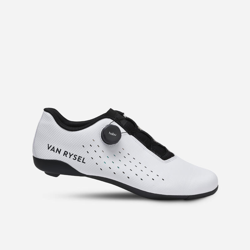 Zapatillas Ciclismo Carretera Van Rysel NCR Blanco