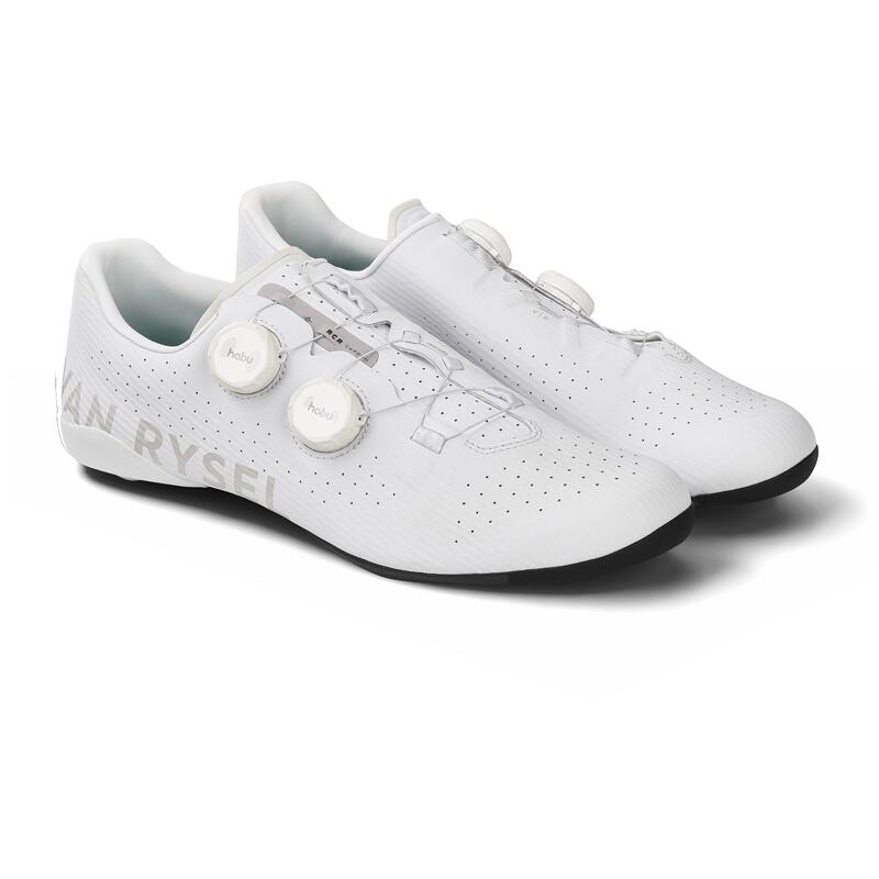 Zapatillas Ciclismo Carretera Van Rysel RCR Blanco