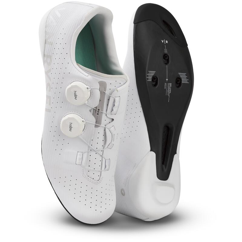 Zapatillas Ciclismo Carretera Van Rysel RCR Blanco