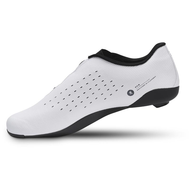 Zapatillas Ciclismo Carretera Van Rysel NCR Blanco