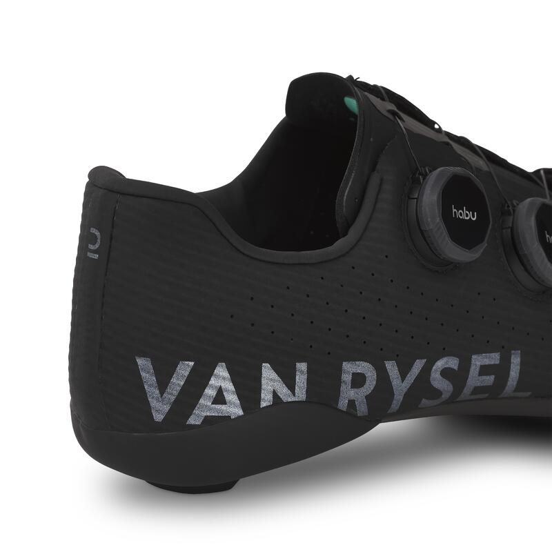 Zapatillas Ciclismo Carretera Van Rysel RCR Negro