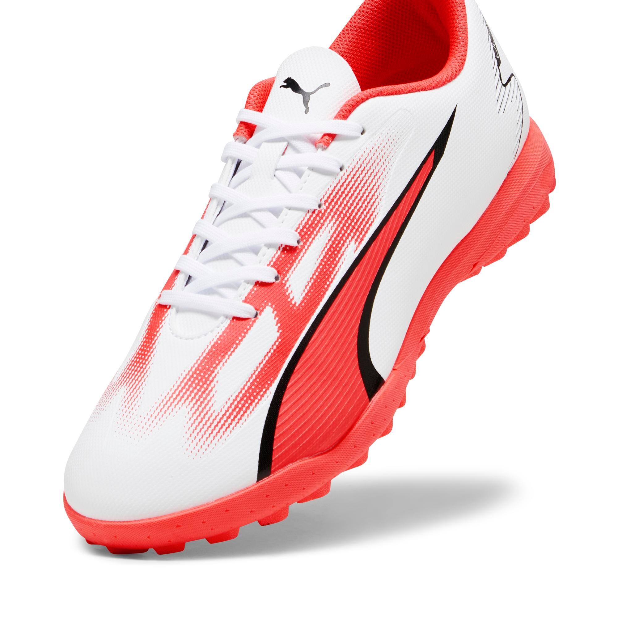 PUMA ULTRA Play TF Blanco/Rojo Adulto 4/6