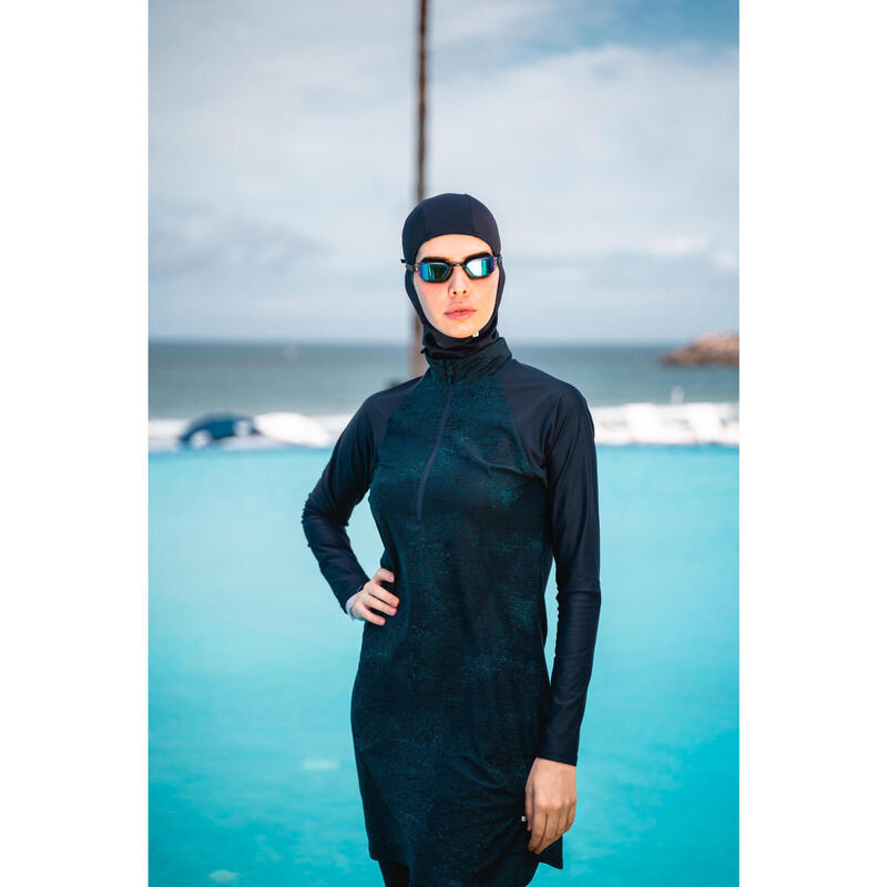 Kadın Burkini Bone - Lacivert - 100