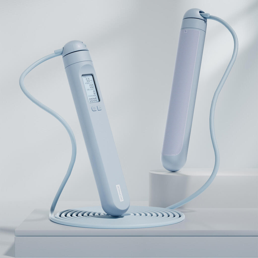 CARDIO JUMP ROPE 800 COUNTER LIGHT BLUE