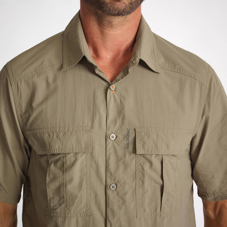 LIGHTWEIGHT SHORT-SLEEVED SHIRT 100 GREEN