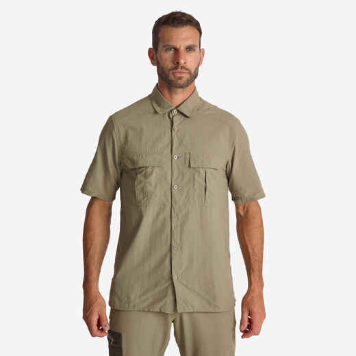 
      CHEMISE LEGERE MANCHES COURTES 100 VERTE
  