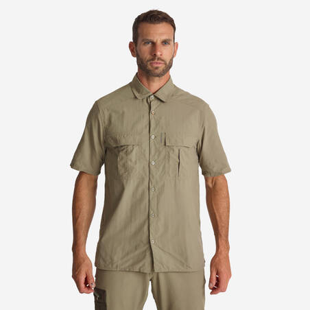 LIGHTWEIGHT SHORT-SLEEVED SHIRT 100 GREEN