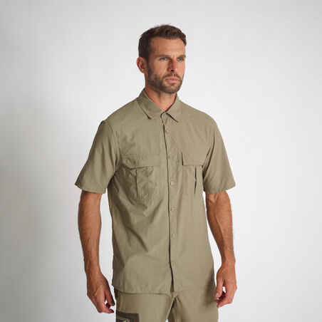 LIGHTWEIGHT SHORT-SLEEVED SHIRT 100 GREEN