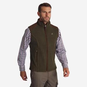 Chaleco Polar Caza Verney Carron Hombre Presly Marrón Calido