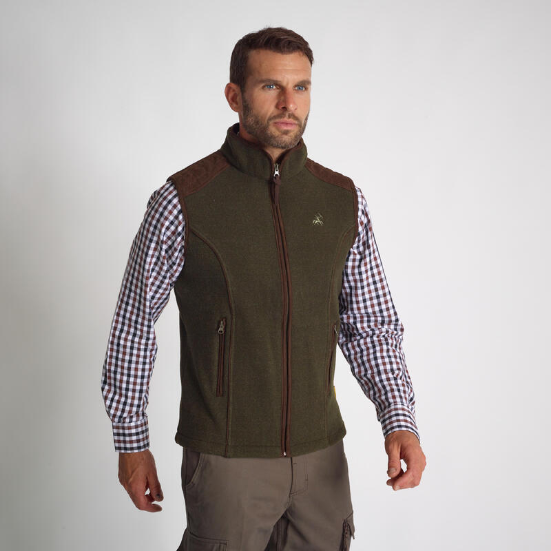 GILET POLAIRE VERNEY CARRON PRESLY MARRON