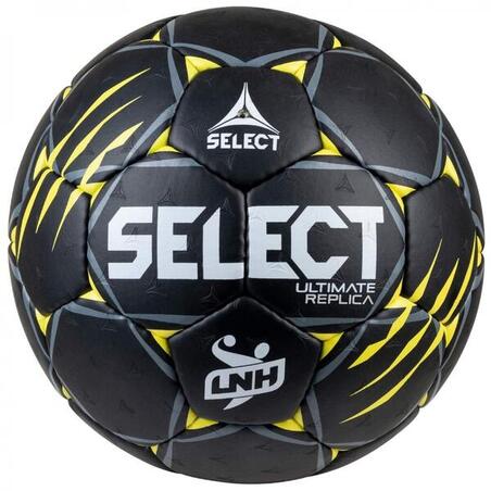 Handboll stl 1 - Select LNH23 replica - svart/gul 