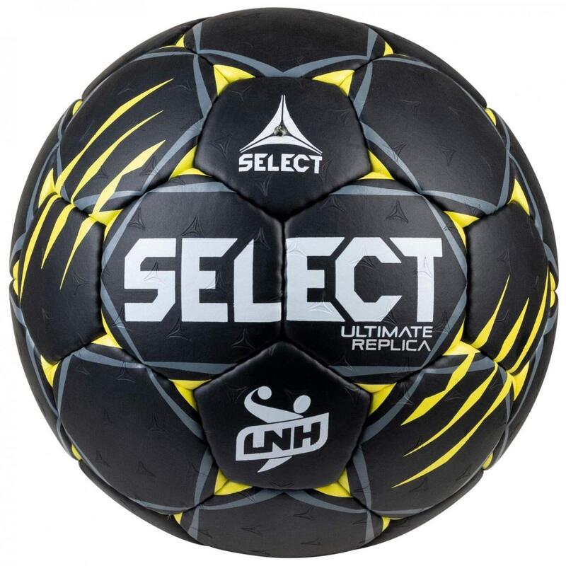 Ballon de handball Taille 1 - Select LNH23 replica noir/jaune
