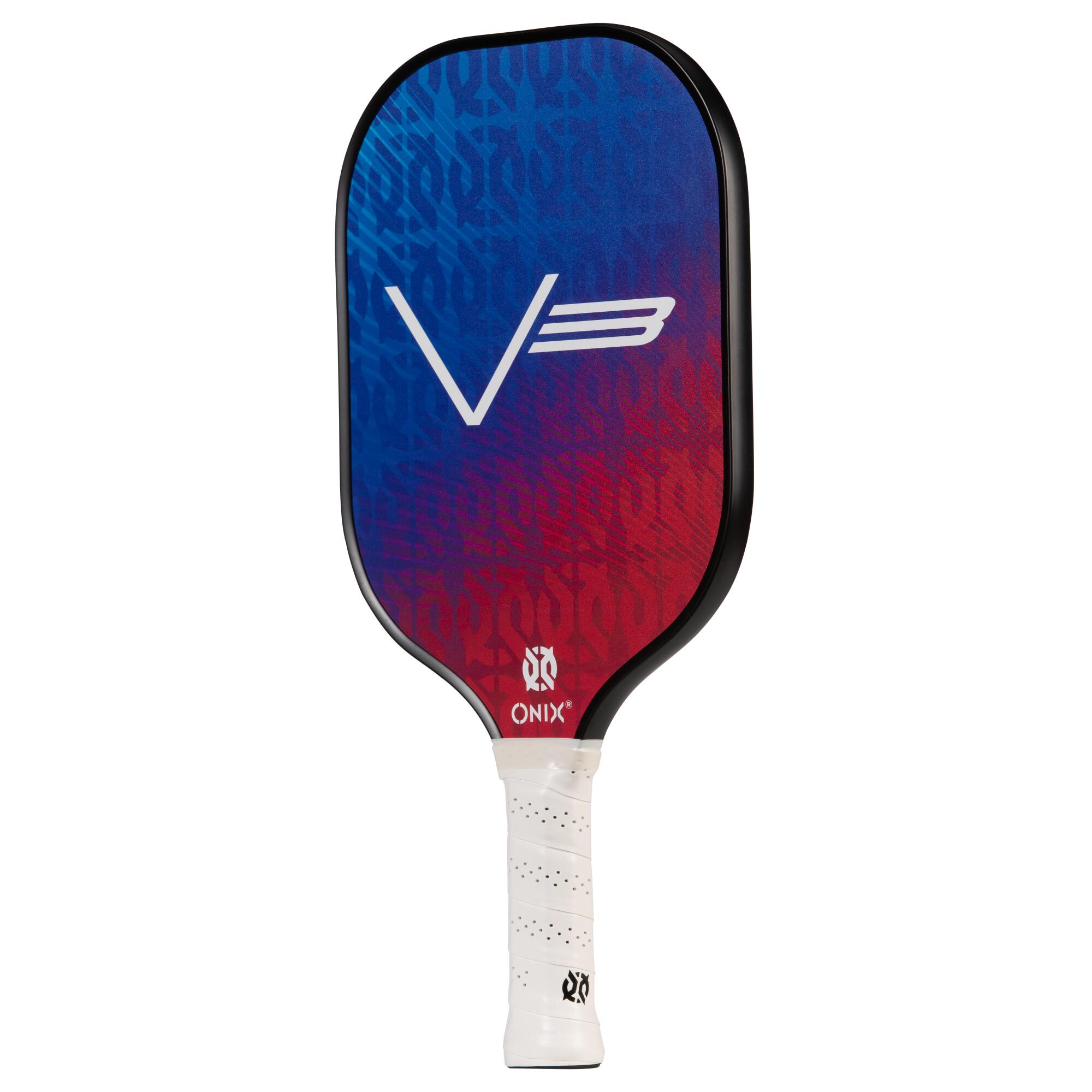 Raquette de pickleball - Recruit V3 noir/bleu 2/5