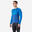 Laufshirt langarm atmungsaktiv Kiprun Care Herren royalblau