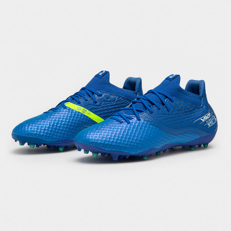 Voetbalschoenen Viralto III 3D Air Mesh MG/AG Blauw