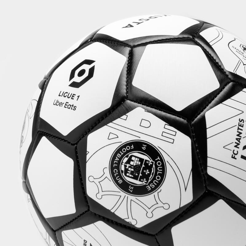 Ballon de football FANS BALL LIGUE 1 UBER EATS MULTILOGOS CLUBS 2023-2024