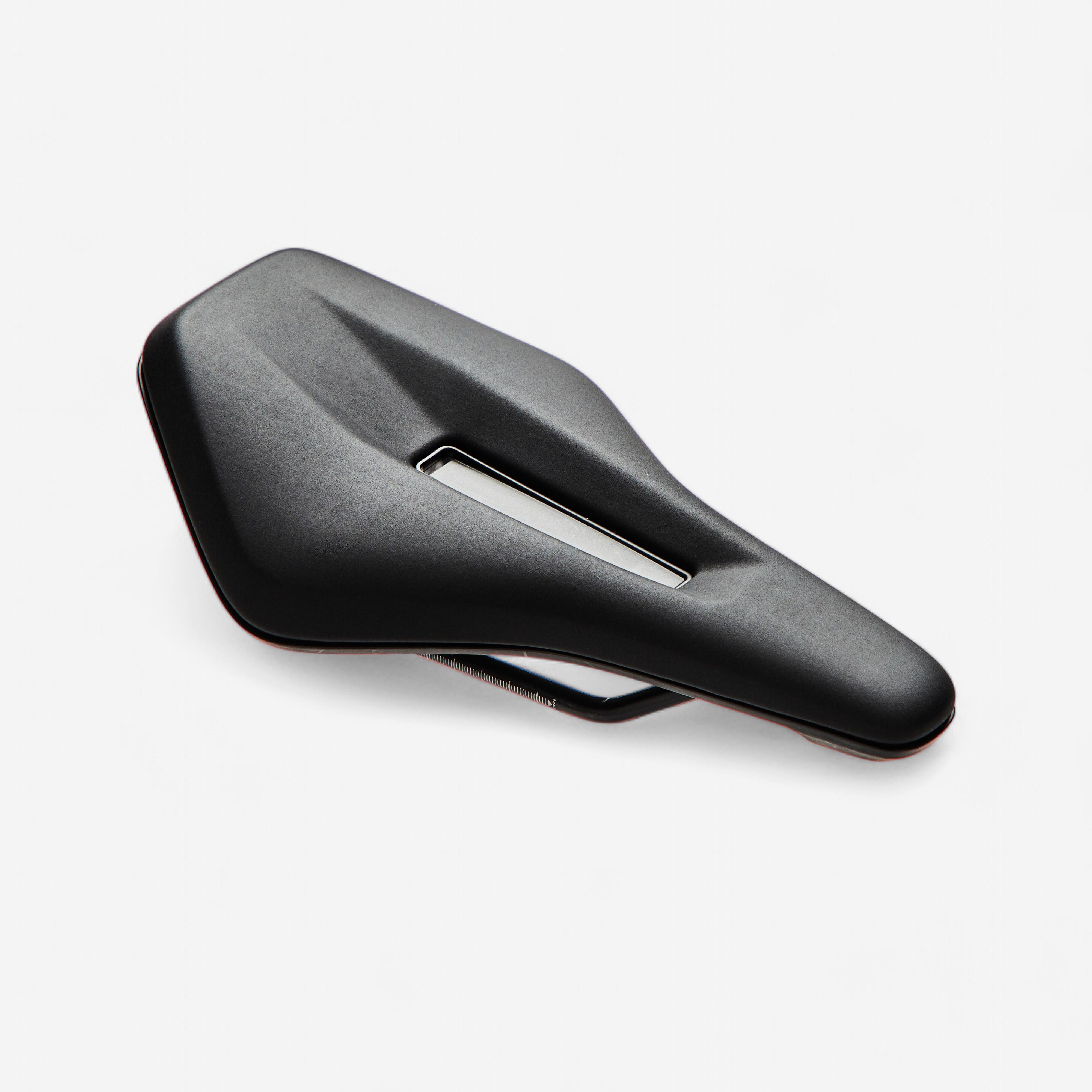 Siodło rowerowe Btwin gravelowe/szosowe/MTB 30° Confort 145 mm