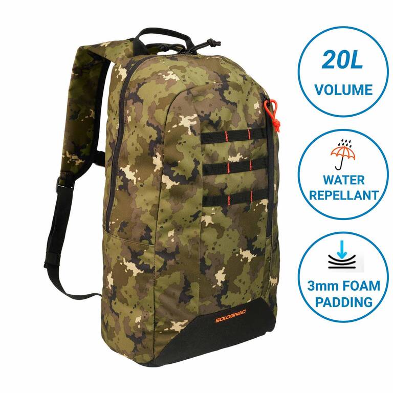 Wildlife Backpack Island Green Camo 20 Litre