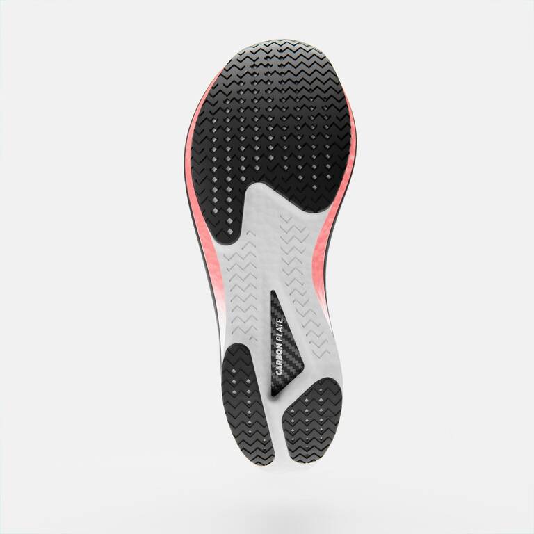 Sepatu Lari Pria Carbon Plate KIPRUN KD900X - Putih/Neon