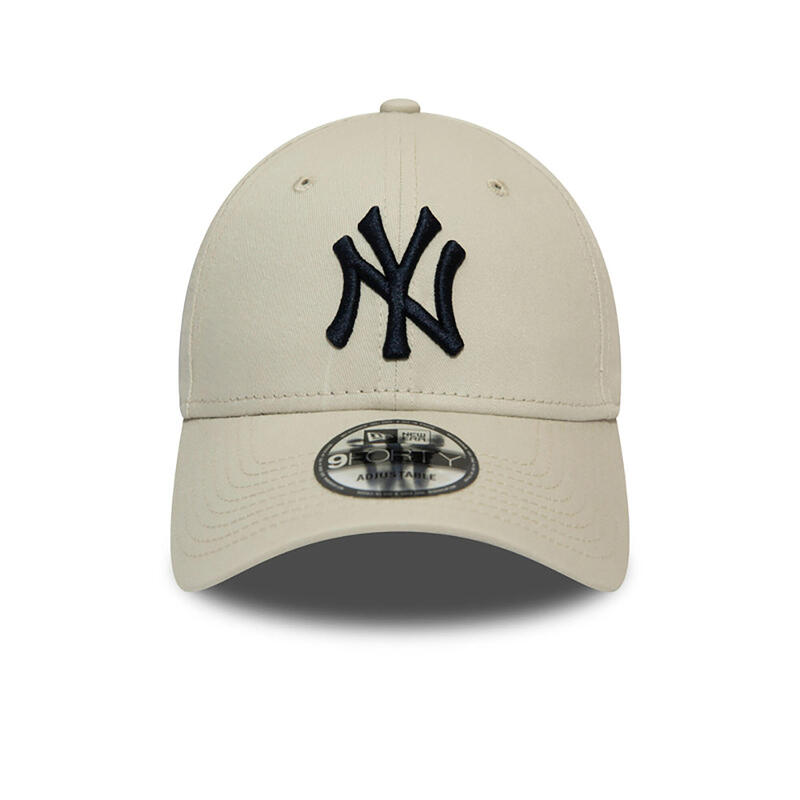 Casquette camel chiné 9FORTY New York Yankees Laine aspect liège