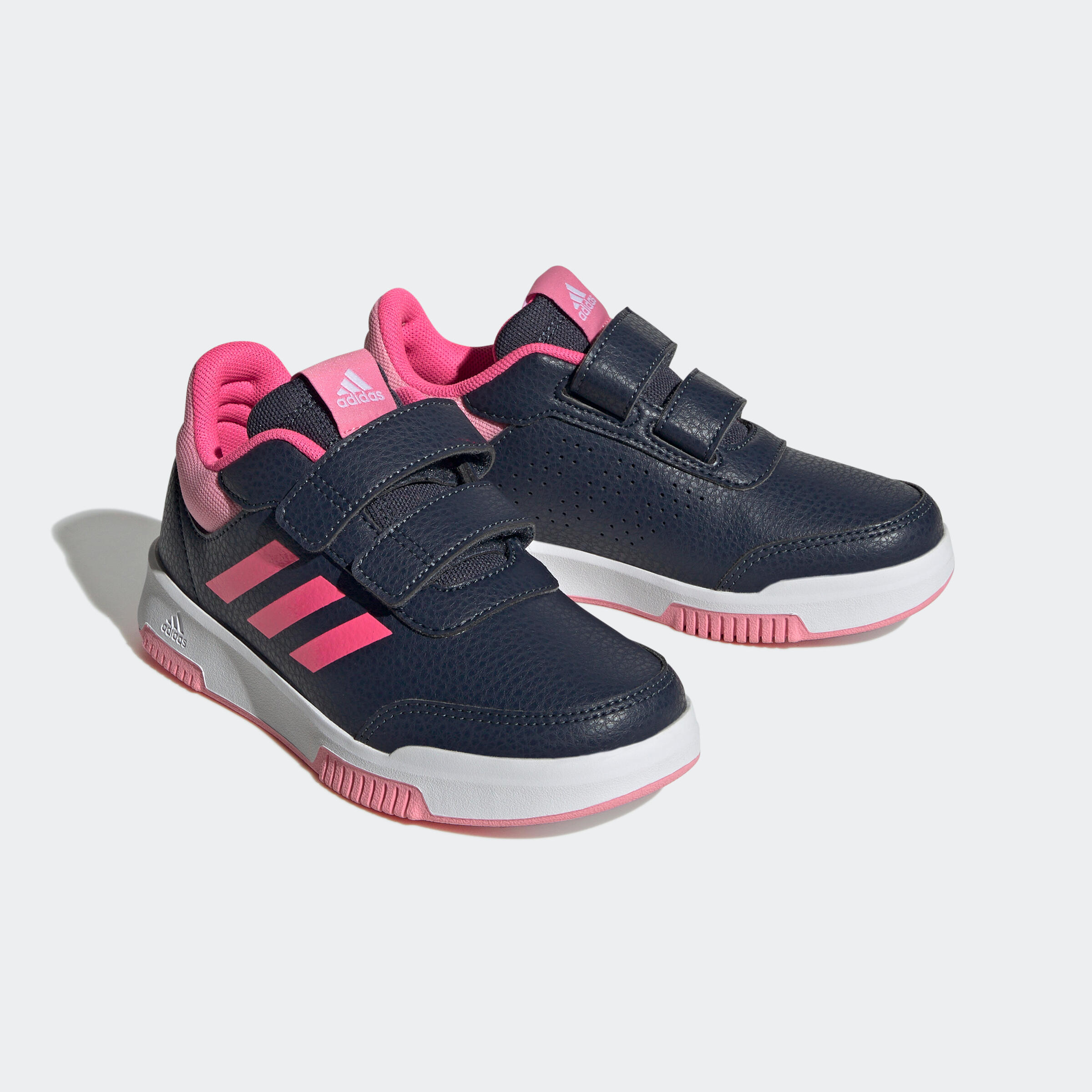 Kids' Rip-Tab Trainers Tensaur - Blue/Pink 3/8