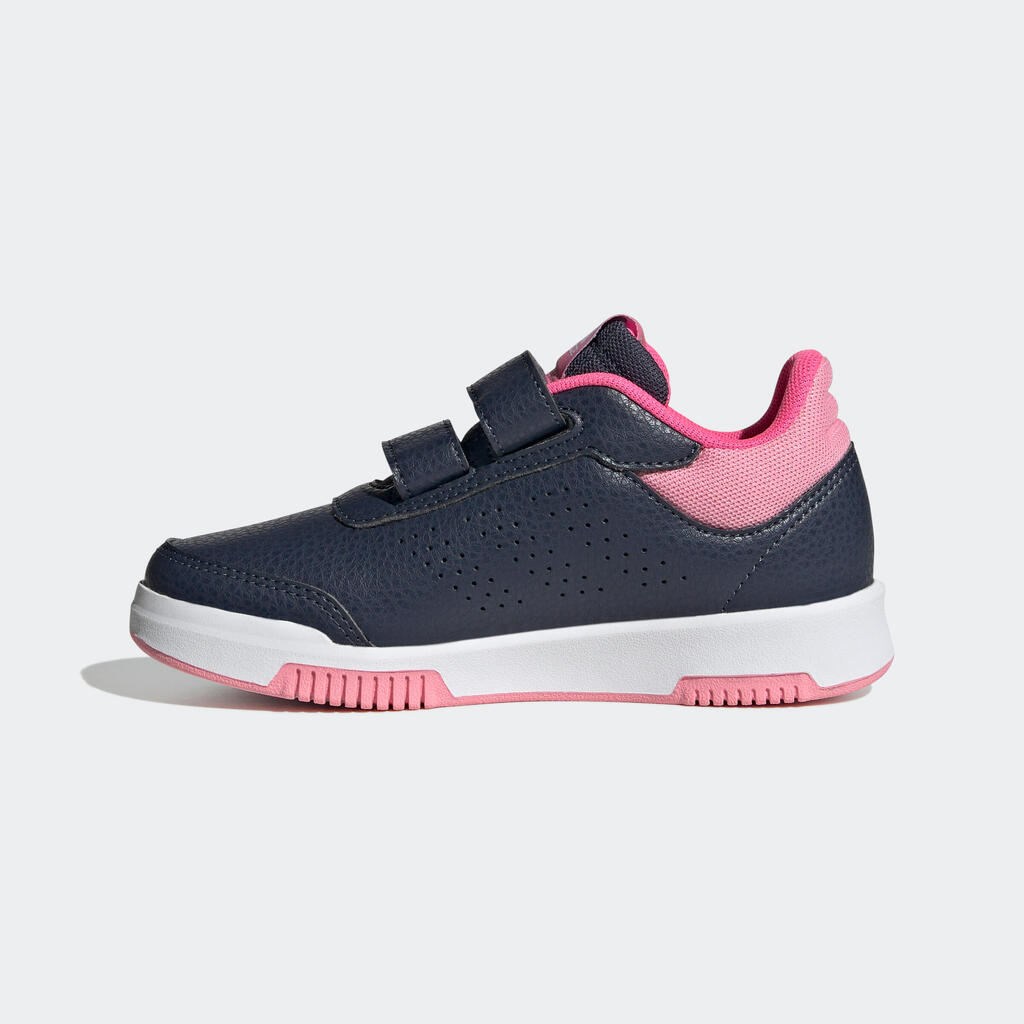 ADIDAS Turnschuhe Kinder Klettverschluss - Tensaur blau/rosa 