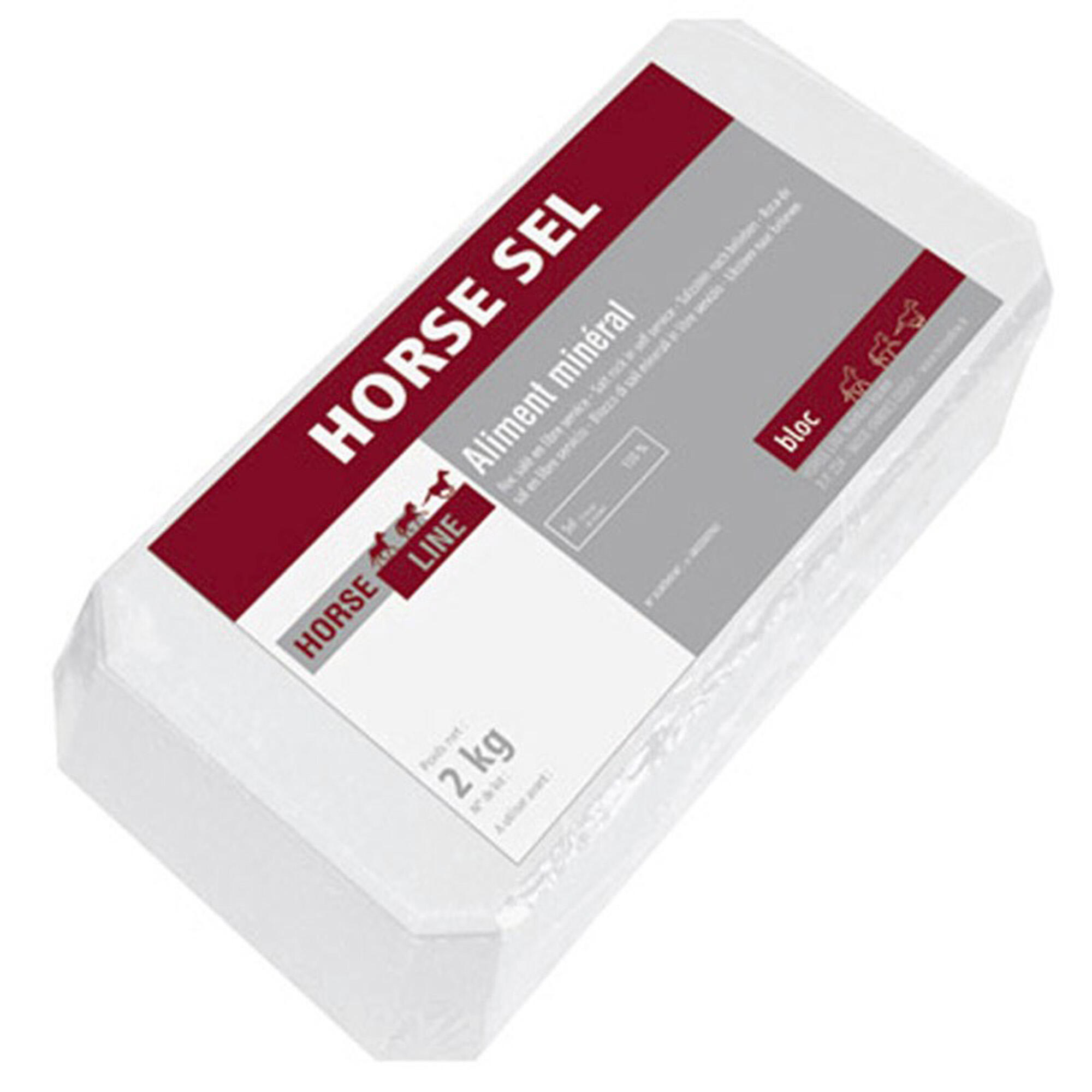 HORSE LINE Liksteen paard en pony Horse Roc puur zout 2 kg