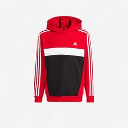 Sweat à capuche adidas enfant rouge noir